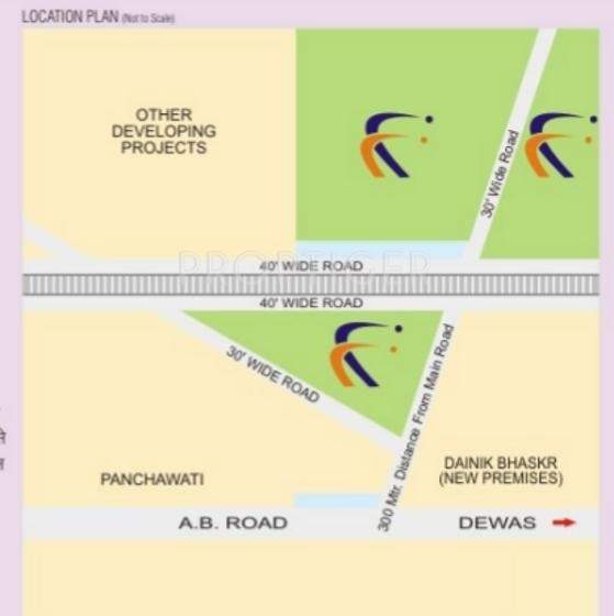  singapore township phase i plots Images for Location Plan of Sarthak Singapore Township Phase I Plots