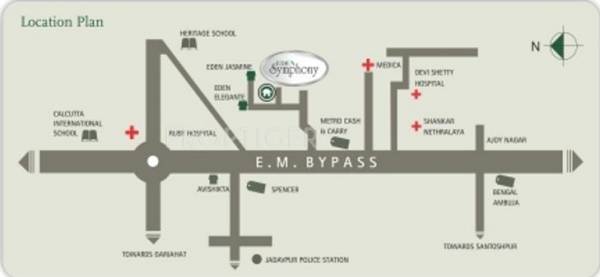 Eden Group Symphony Location Plan
