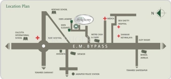 Eden Group Symphony Location Plan