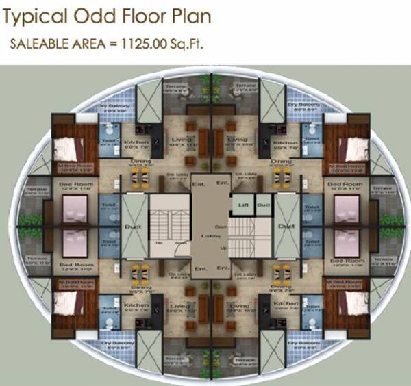 Images for Cluster Plan of Siddham Palashio Images for Cluster Plan of Siddham Palashio
