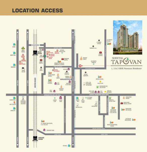 Location Plan sheetal-tapovan Location Plan
