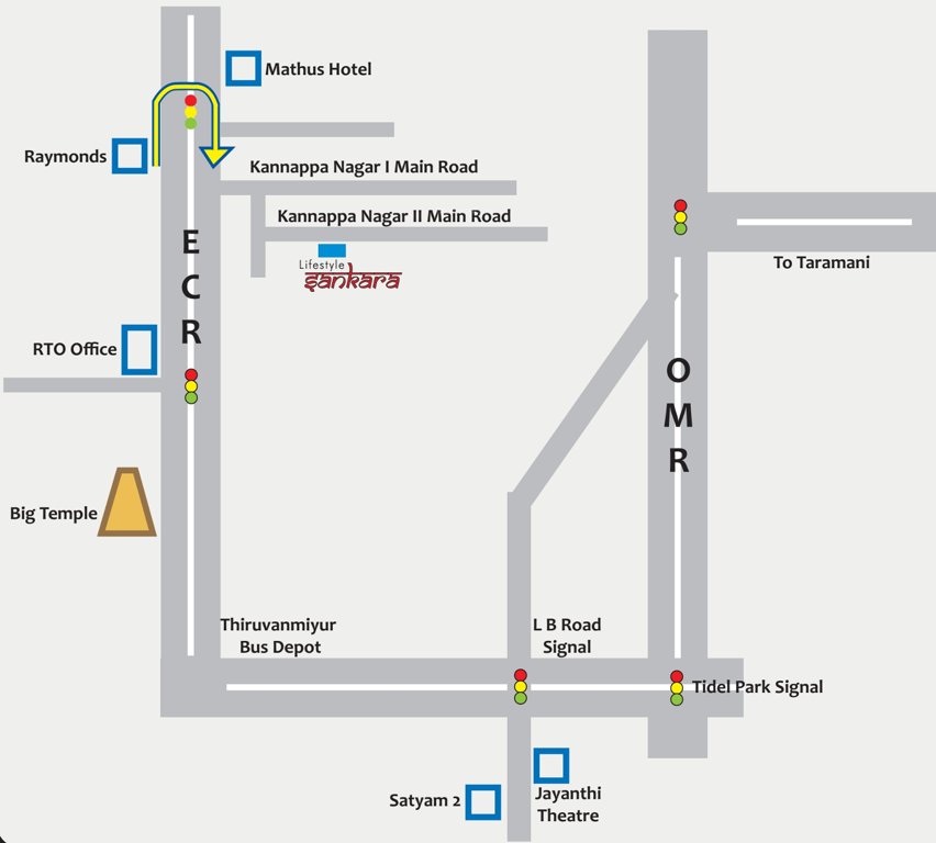 Images for Location Plan of Premium Sankara