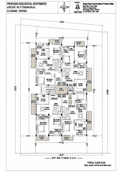 Images for Cluster Plan of Green Yamraj Enclave