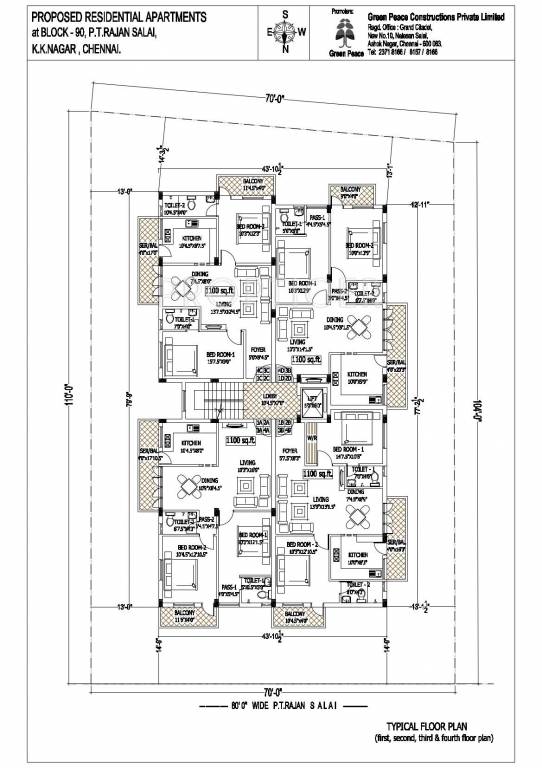 Images for Cluster Plan of Green Yamraj Enclave