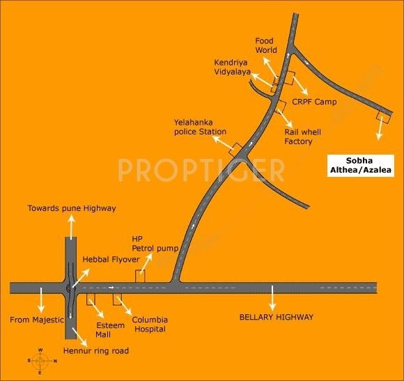 Images for Location Plan of Sobha Azalea