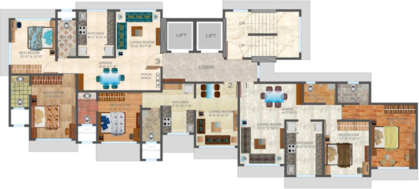 Images for Cluster Plan of Surya Group Of Companies The Mayur Pankh Co Operative Housing Society Limited Gokul Mayurpankh