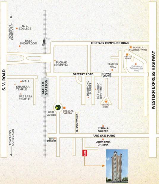 Images for Location Plan of DGS Sheetal Sati Smruti