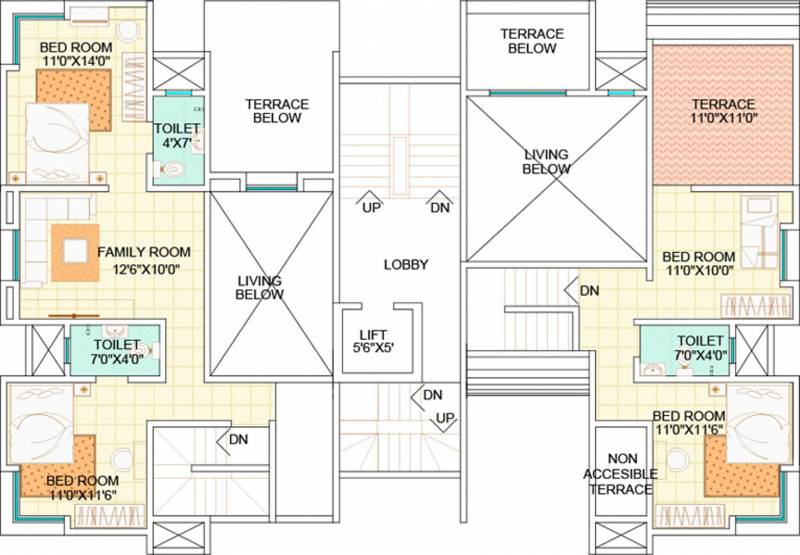 Images for Cluster Plan of Ravetkar Anusha Residency