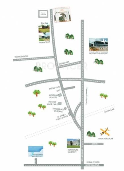 Images for Location Plan of Nysa Builders and Developers Gulmohar