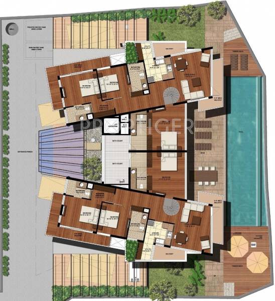 Images for Cluster Plan of Pushpganga Feya Residencia Images for Cluster Plan of Pushpganga Feya Residencia