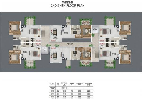 Images for Cluster Plan of Venkatesh Oxy Elegance