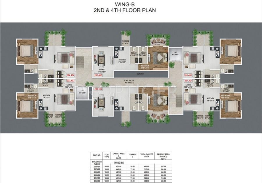 Images for Cluster Plan of Venkatesh Oxy Elegance