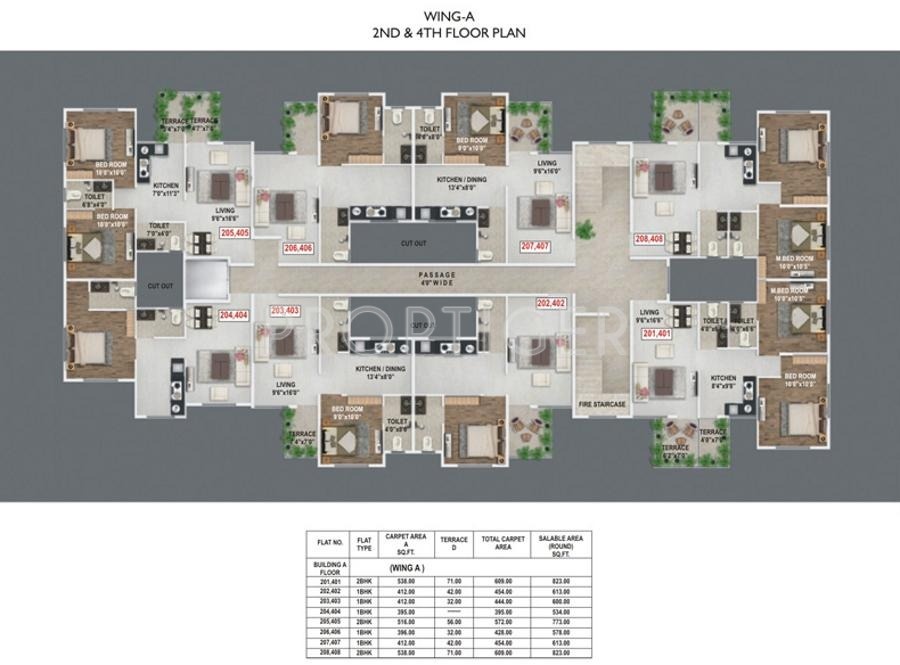 Images for Cluster Plan of Venkatesh Oxy Elegance