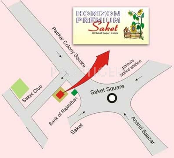 Images for Location Plan of Horizon Premium Saket