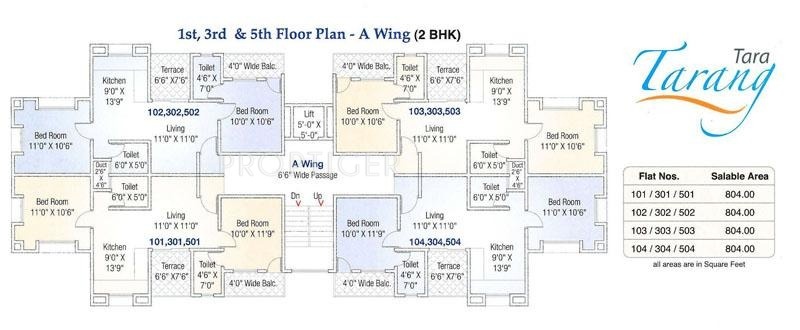 Images for Cluster Plan of Shivtara Properties Pvt Ltd Tara Tarang
