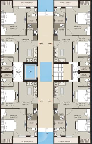 Images for Cluster Plan of Ganpati Infrastructure Development Divine Images for Cluster Plan of Ganpati Infrastructure Development Divine