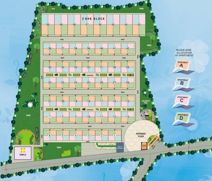 Images for Layout Plan of Ganpati Infrastructure Development Divine