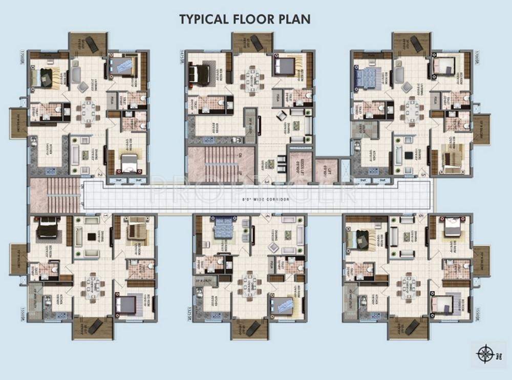  silicon heights Images for Cluster Plan of Aditya Silicon Heights