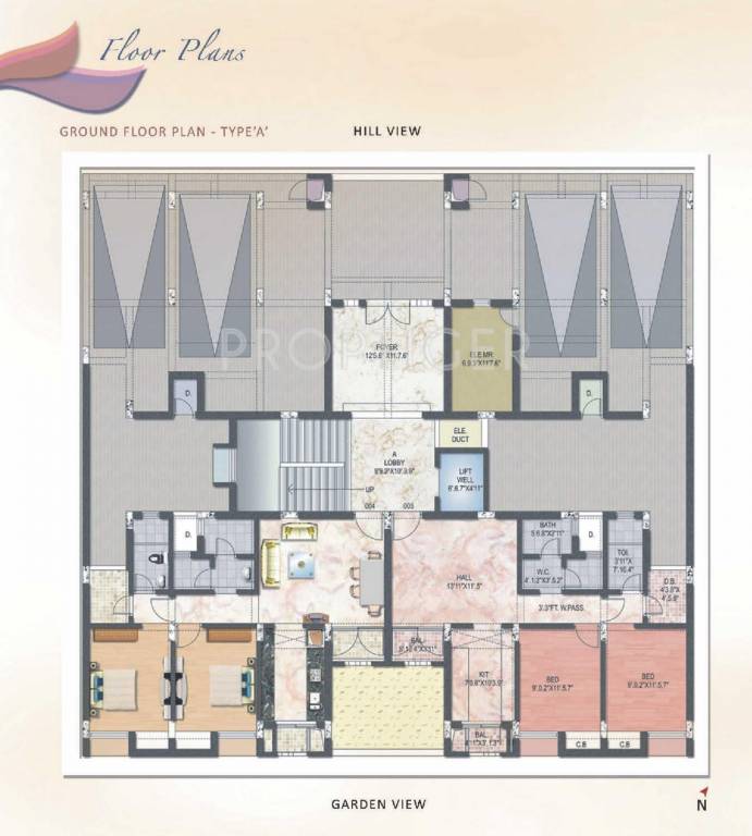 Images for Cluster Plan of  Yashdeep Residency