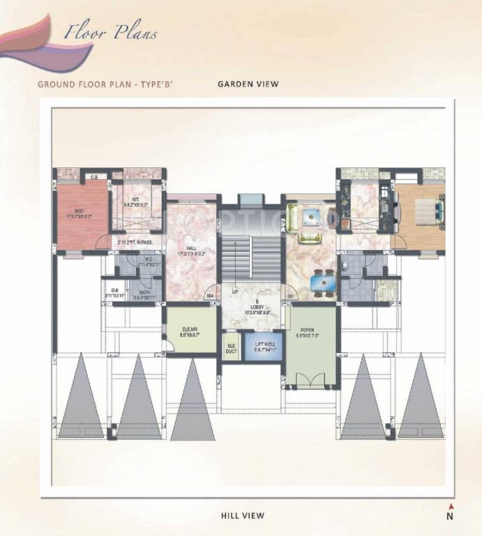 Images for Cluster Plan of  Yashdeep Residency