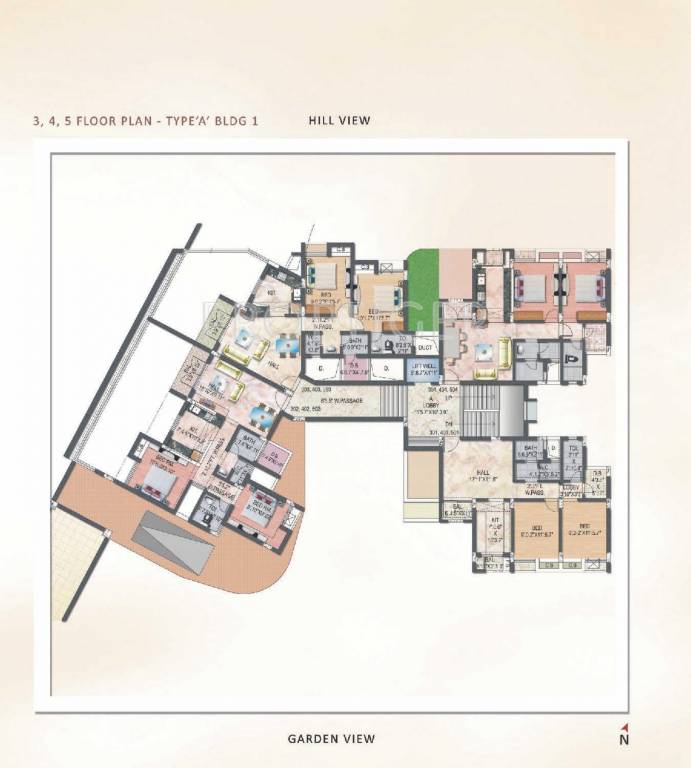 Images for Cluster Plan of  Yashdeep Residency