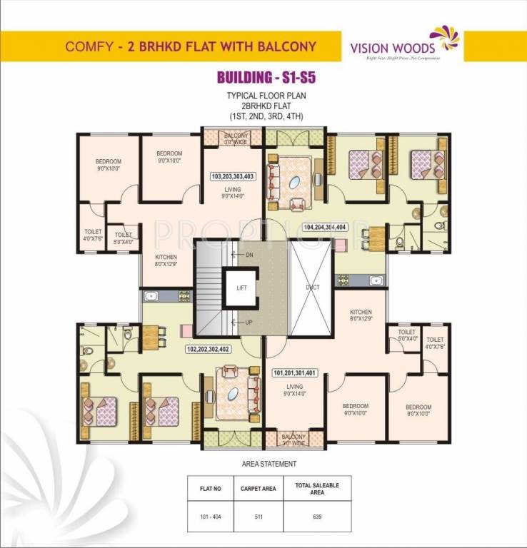 Images for Cluster Plan of Siddhivinayak Groups Viision Woods