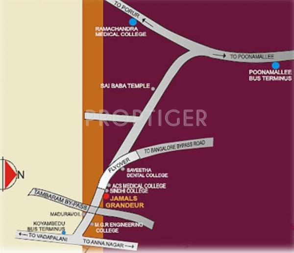Images for Location Plan of Jamals Jamals Grandeur