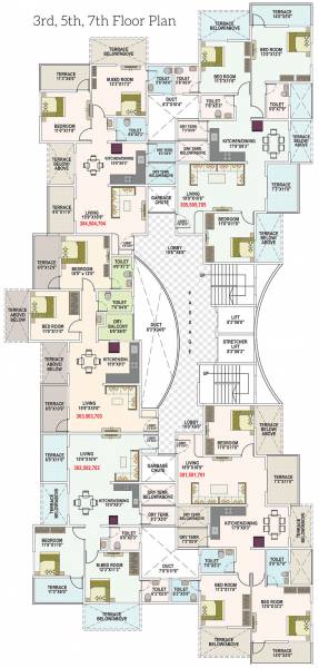 Images for Cluster Plan of Veddant Ganesh Aura Images for Cluster Plan of Veddant Ganesh Aura