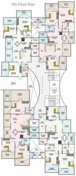 Images for Cluster Plan of Veddant Ganesh Aura Images for Cluster Plan of Veddant Ganesh Aura