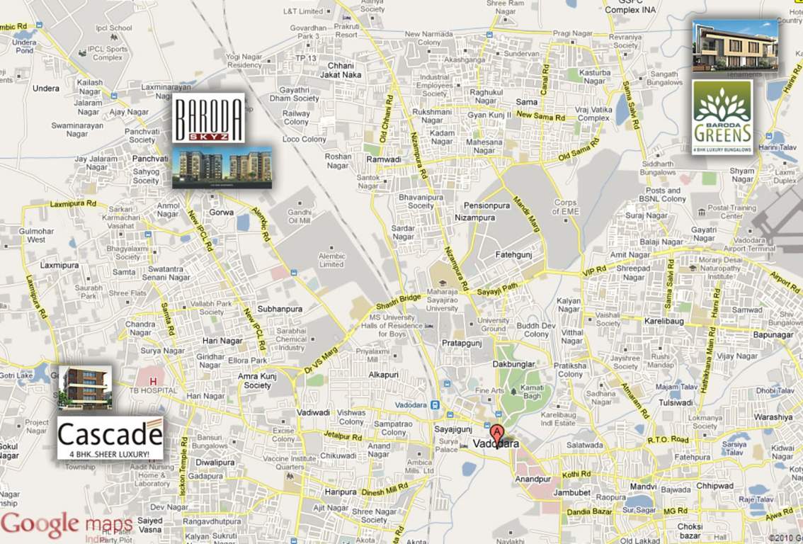 Images for Location Plan of RED Baroda Skyz