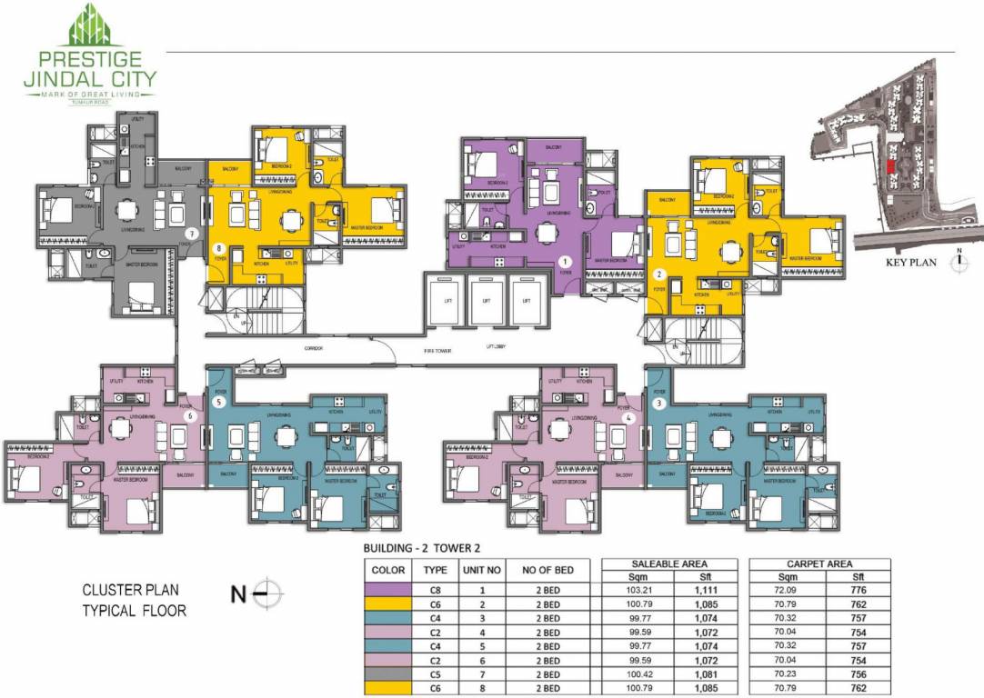 Images for Cluster Plan of Prestige Jindal City