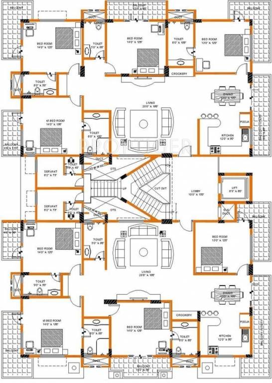 Images for Cluster Plan of Shanders Villa Grande