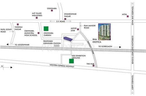  exotica-apartment Images for Location Plan of RNA Exotica Apartment