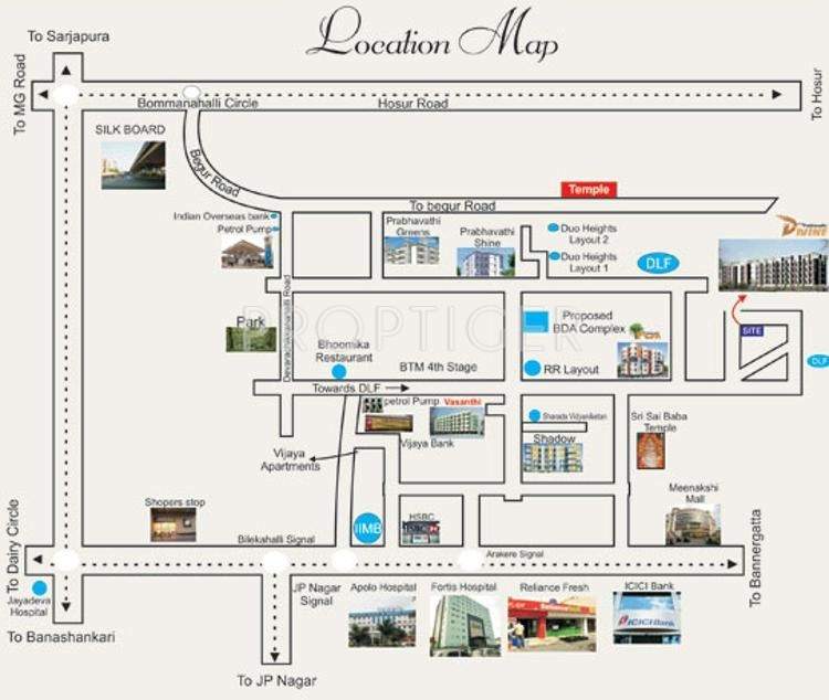  divine Images for Location Plan of Prabhavathi Divine