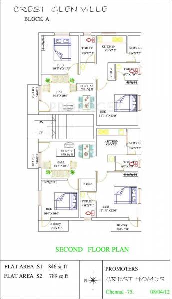 Images for Cluster Plan of Crest Glen Ville 1