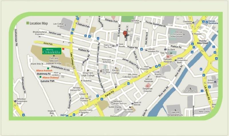 Images for Location Plan of Alliance Builders Chitralekha