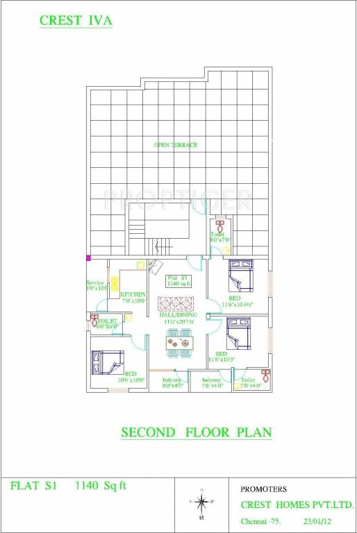 Images for Cluster Plan of Crest Crest Iva