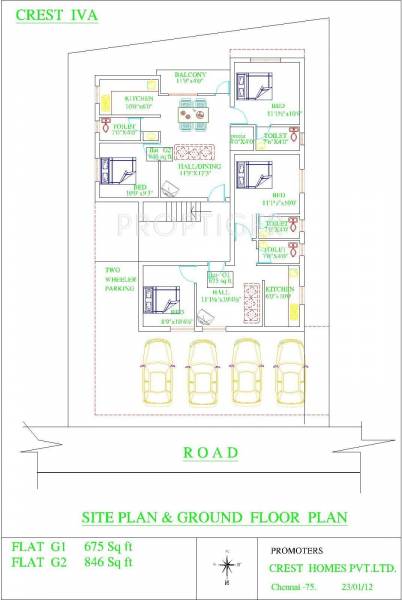 Images for Cluster Plan of Crest Crest Iva