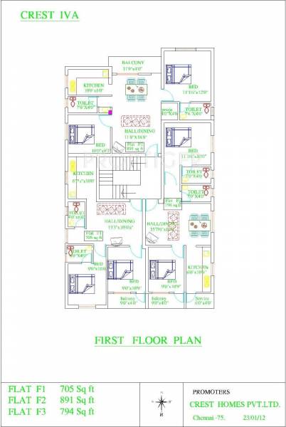 Images for Cluster Plan of Crest Crest Iva