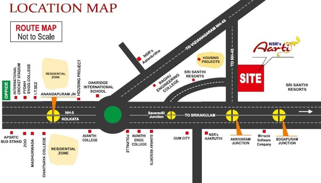 Images for Location Plan of NSR Aarthi