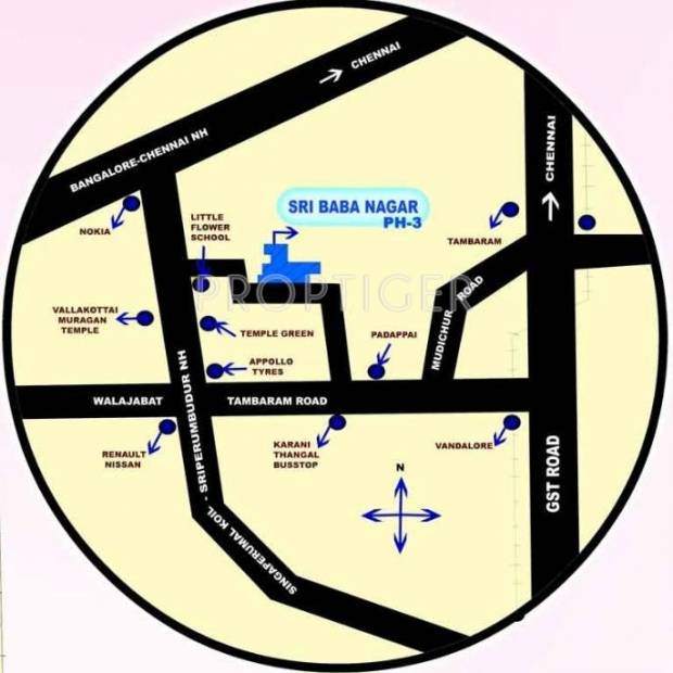 Images for Location Plan of Wisdom Sri Baba Nagar Ph 3