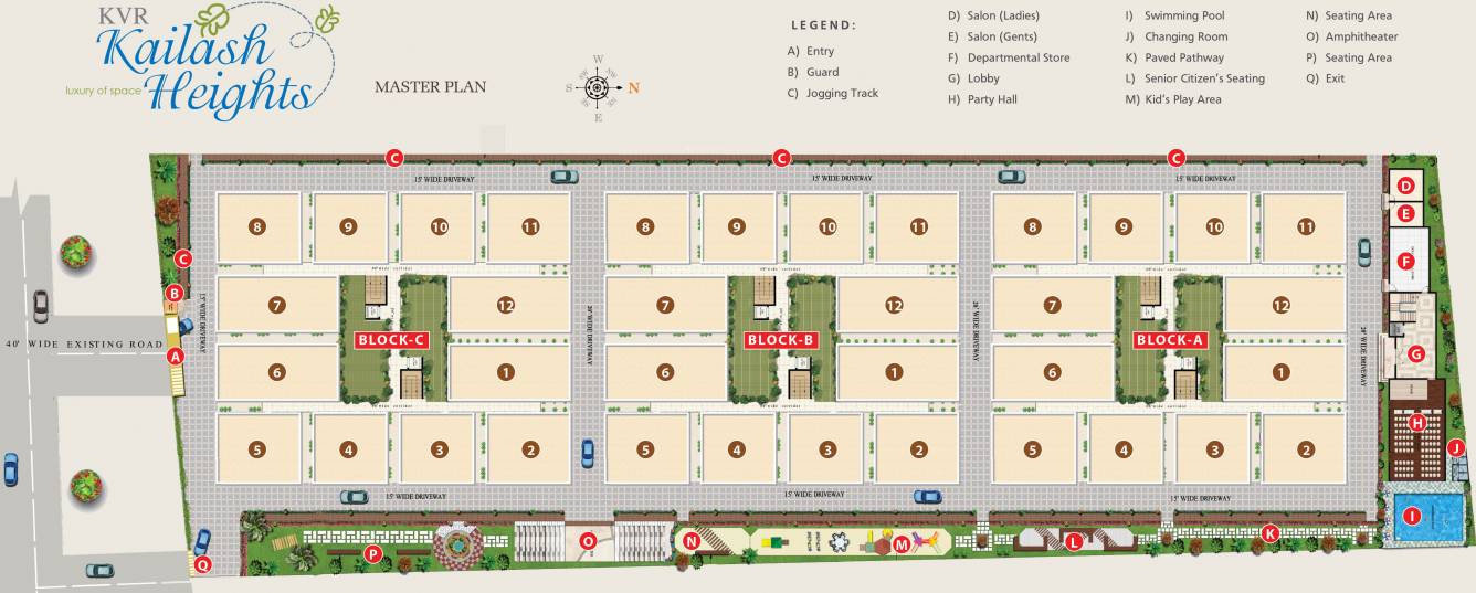 Images for Master Plan of Sri Viswa Jaithri Constructions KVR Kailash Heights