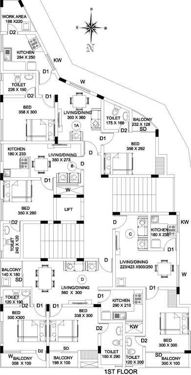 Images for Cluster Plan of Kalpaka Parkside Apartments