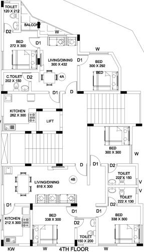 Images for Cluster Plan of Kalpaka Parkside Apartments