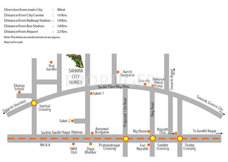 Images for Location Plan of Sahara Samatva Bunglow