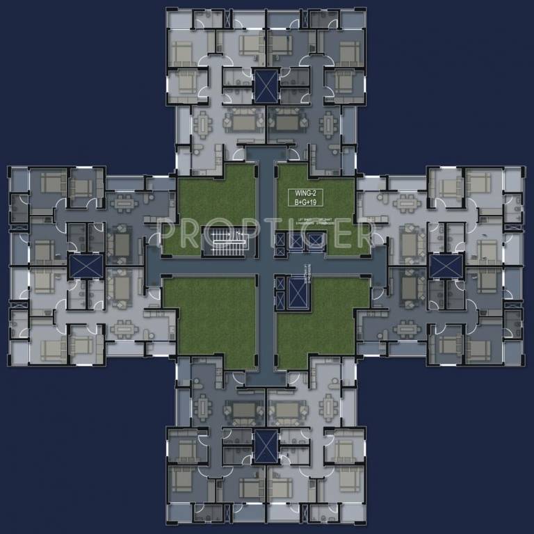 Images for Cluster Plan of Sobha Garrison