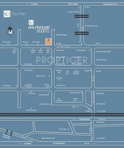  kalasagar-heights Images for Location Plan of Navkar Kalasagar Heights