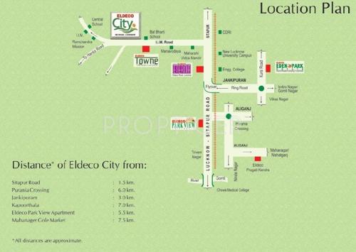  city Images for Location Plan of Eldeco City