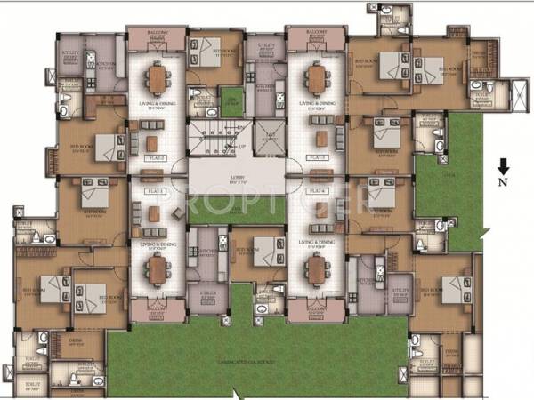 Images for Cluster Plan of Sumanth Sreshta Fairways