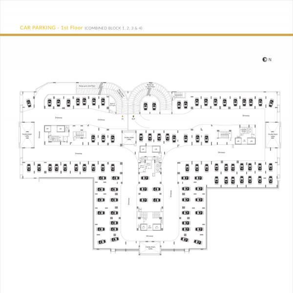  splendour Block D Cluster Plan